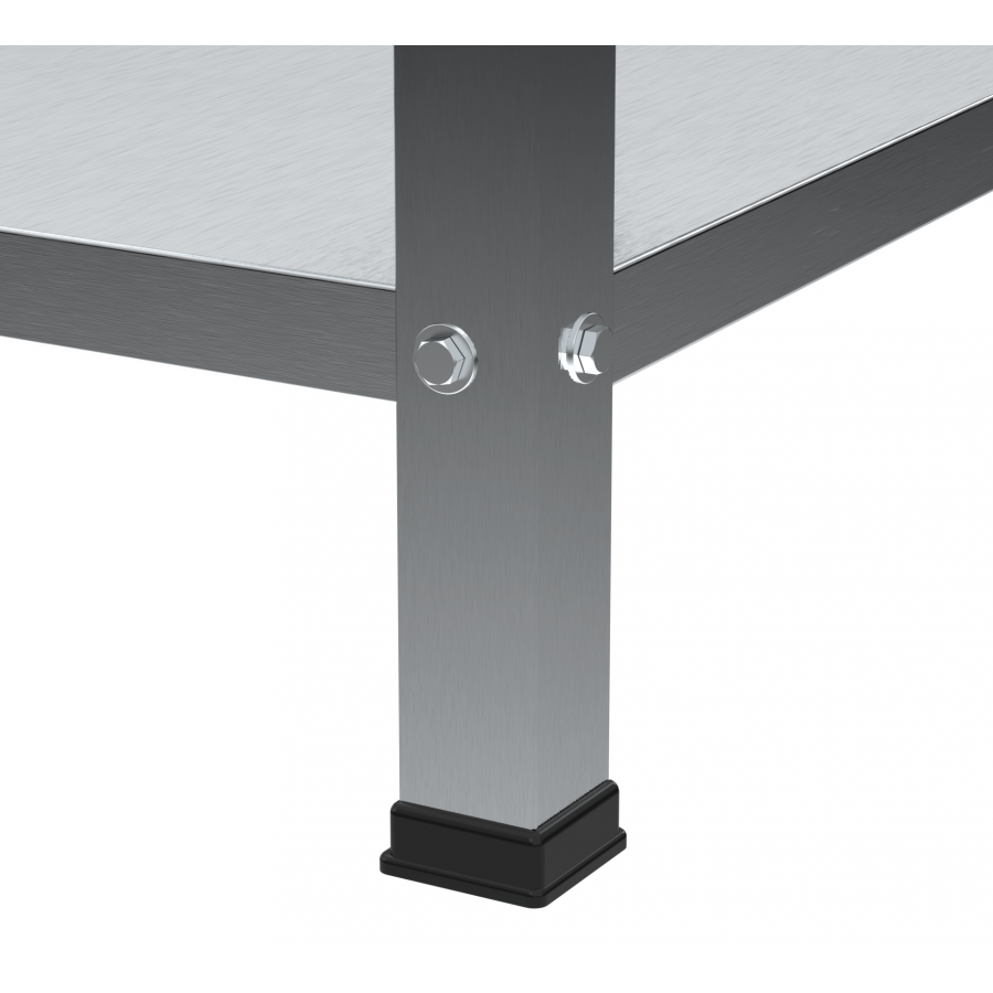 Mesa de Inox Paneleiro Duplo 60 x 120 - Aisa